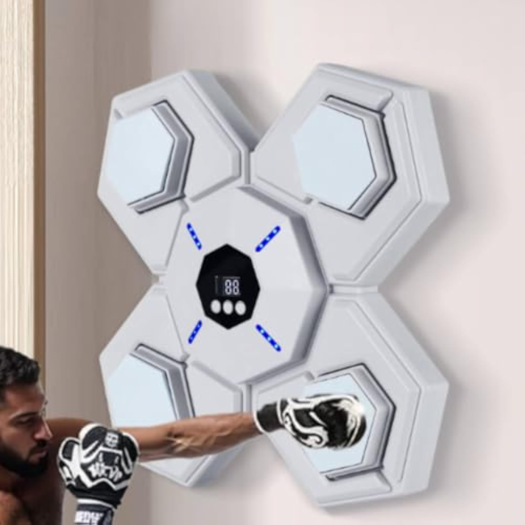 Rechargeable Wall-Mounted Boxing Target Digital Display Smart