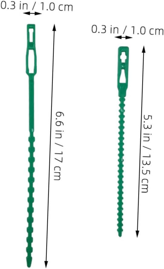 200pcs Multi-Functional Garden Plant Ties Fixing Straps for Climbing Plants Versatile Household Use for Flowers Vines and Cable Organization Lengths