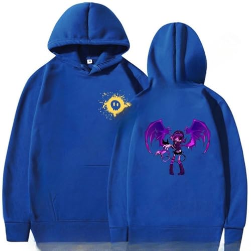 CUTTE Colección Fan Murder Drones | Sudadera con Capucha Manga Larga | Estampado Gráfico Unisex (2D-20,XXL)