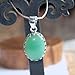 Large Green Onyx Handmade Pendant, 925 Sterling Silver Unique Desigh Statement Pendant, Wedding Gift