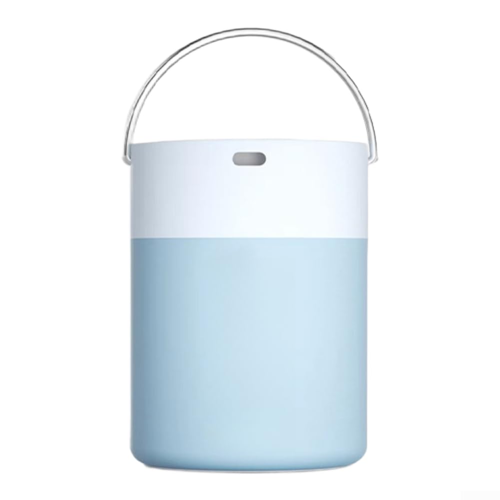 per mini Pompa 3-in-1 Luce LED per mini Pompa 3-in-1 Luce LED | Gonfia, sgonfia e illumina, 3 funzioni in 1, ideale per per campeggio notturno, design compatto tuttofare(Blue)