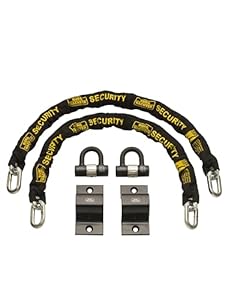 Burg-Wächter 12mm Diamond & Gold Kettenschloss 2er Set