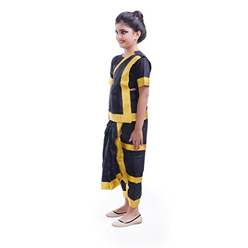 Image of Fancydresswale Bharatnatyam Dance Dress for Girls