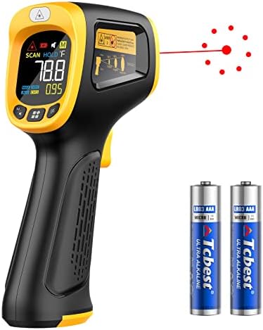 Infrared Thermometer Gun -58°F ~932°F, Digital Laser Thermometer Gun for Cooking, Pizza Oven, Grill, IR Thermometer Temp Gun