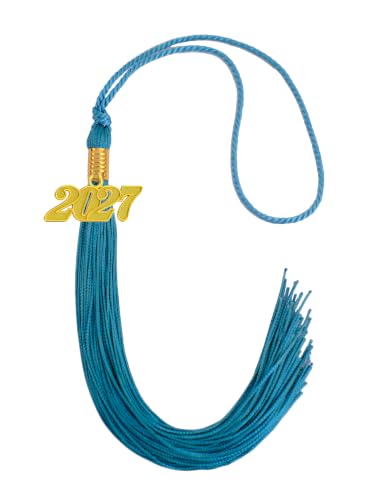 Image of 2027 Tassel Graduation,Teal Tassel 2027 for Grad Cap