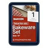 BAKKEN Kitchen Baking Pans - Nonstick Blue...