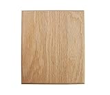Bulk Unfinished Solid Oak Wood for Engraving or Promotional Gifts, Plaque, Cutting Board or Charcuterie 3/4 inch Thick (6x7 inch Rectangle)