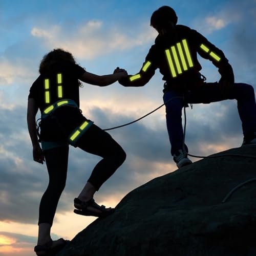Kalione 594272_1_KLXZPAEJ Reflective Tape Outdoor Waterproof Tape Neon Reflector Strips High Visibility Safety Warning Self-Adhesive Tapes Yellow Fluorescent Reflective Tape thumb #6