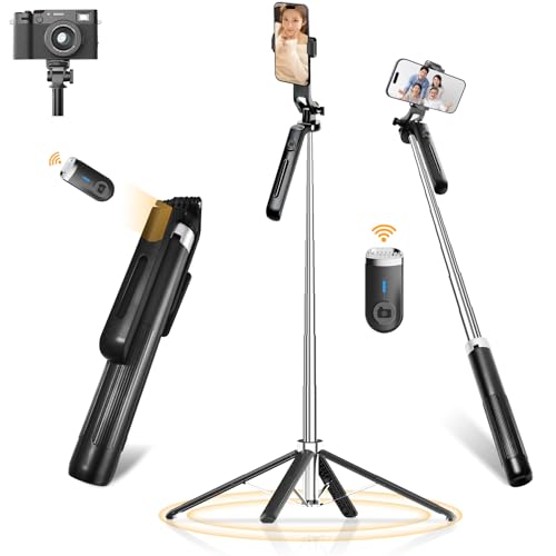 三脚/自撮り棒 - 147cm、6段伸縮、スマホクリップ付き 楽天市場】【楽天1位獲得】自撮り棒 三脚付き セルカ棒 iPhone