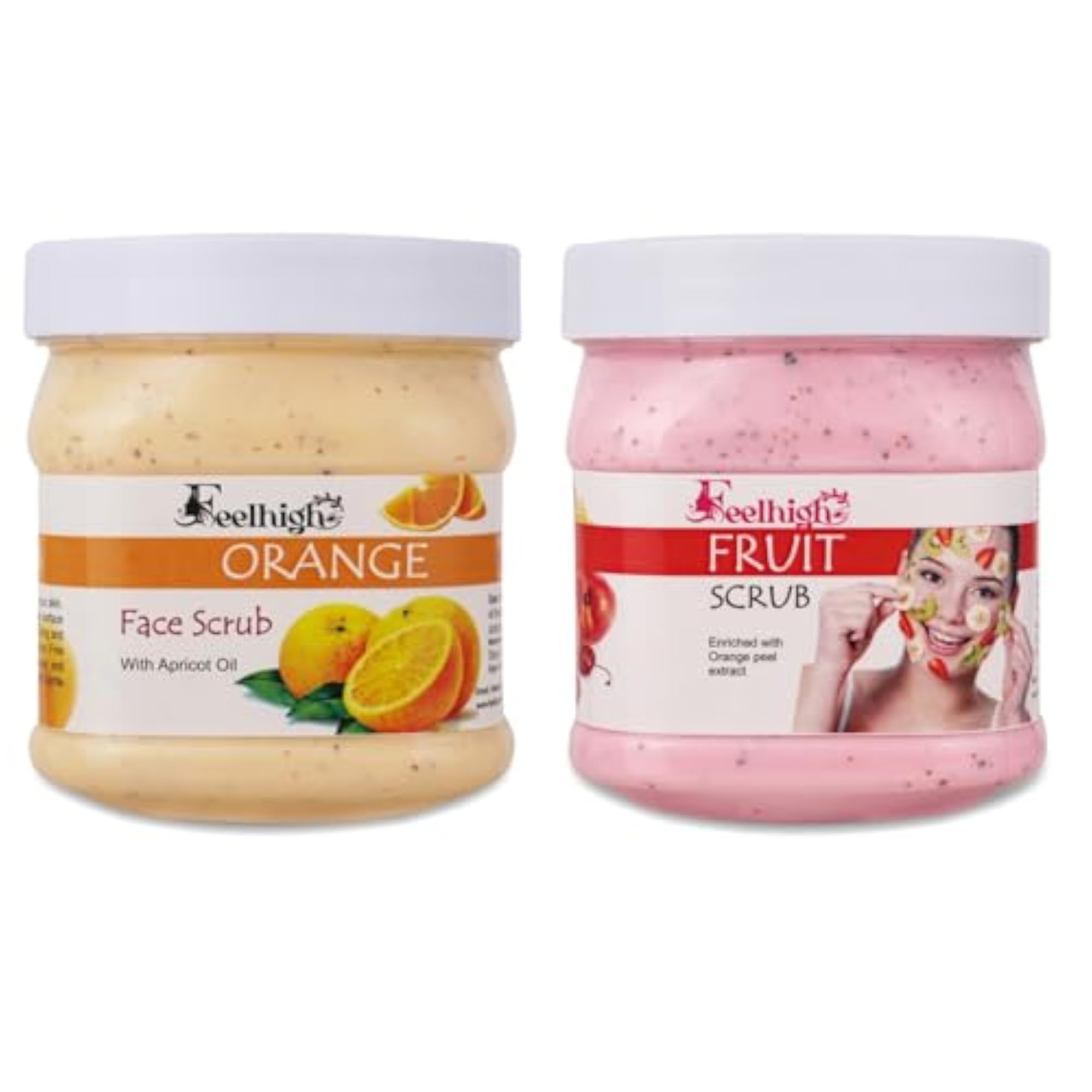 Orange Scrub with Apricot Oil, 500ml