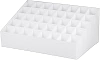 Vista 1 de FRCOLOR Caja de 40 ranuras para maquillaje, estuche para lápiz labial, estuche de almacenamiento de joyas, organizador de belleza, soporte