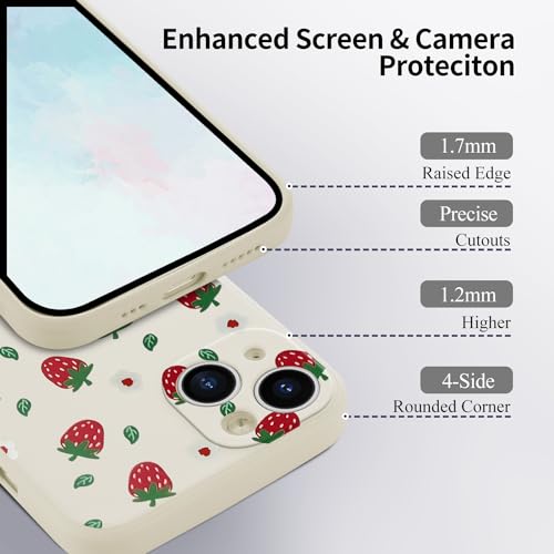 Coque silicone iPhone 13 Pro anti-choc avec doublure microfibre