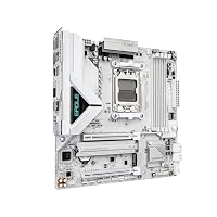 GIGABYTE B850 Eagle WIFI7 Ice AMD AM5 ATX Motherboard, unterstützt AMD Ryzen 9000/8000/7000 Serie, DDR5, 8+2+2 Power Phase, 3X M.2, PCIe 5.0, USB-C, WIFI7, 2,5 GbE LAN, EZ-Latch, 3 Jahre Garantie – Ansicht 3