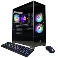 CyberPowerPC Gamer Master Gaming PC, AMD Ryzen 5 5500 3.6GHz, Radeon RX 6400 4GB, 16GB DDR4, 500GB PCIe Gen4 SSD, WiFi Ready &amp; Windows 11 Home (GMA3100A)