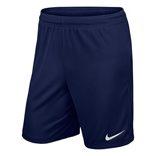 Nike Herren Fußballshorts Park II, Blau (Midnight Navy/White/410), Gr. M