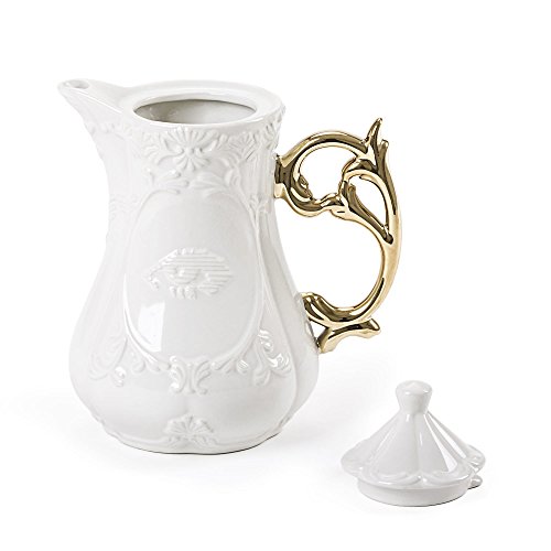 Seletti I-Wares I-Teapot White/Gold