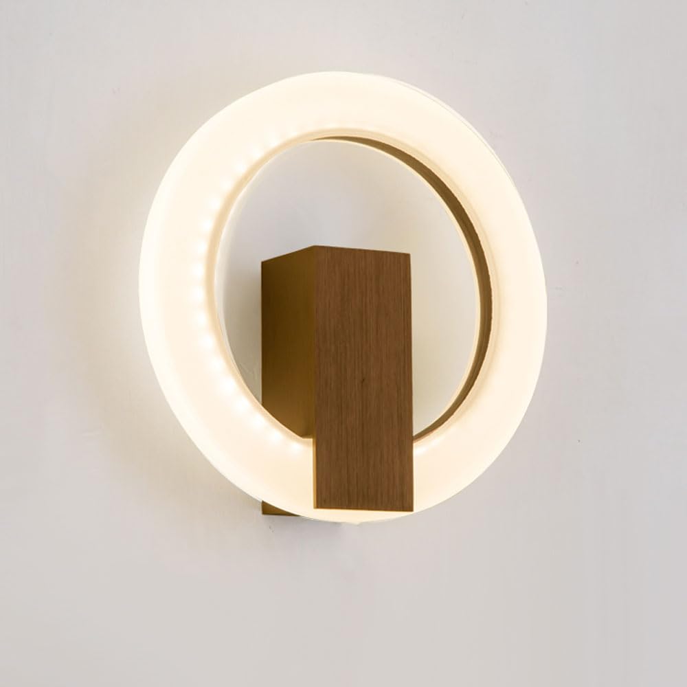Wall lamps,Circle LED Sconce Light, 7W 4000K Lamp Shape Sconces For Hallway