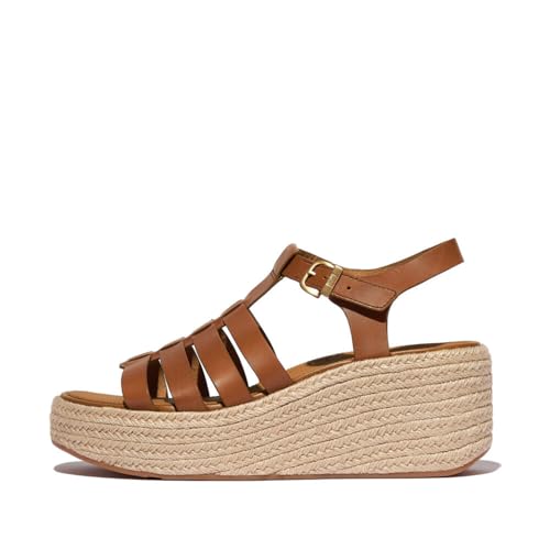 Image of FitFlop Platfforms Espadrille Fisherman Wedge Sandals