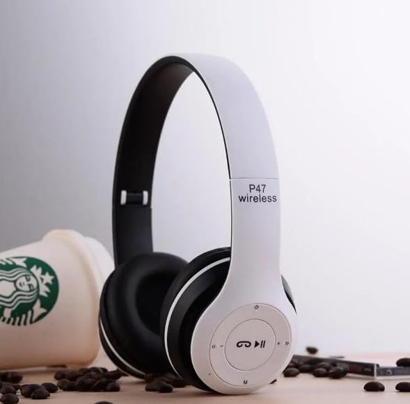 المميز - سماعة رأس بلوتوث لاسلكية، سماعة ستيريو فوق الأذن للمو... - view 3