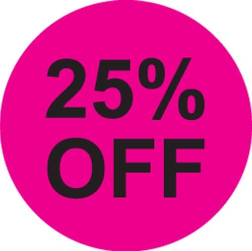 25% Off Labels. 5,000 Labels. PromoTouch Compatible