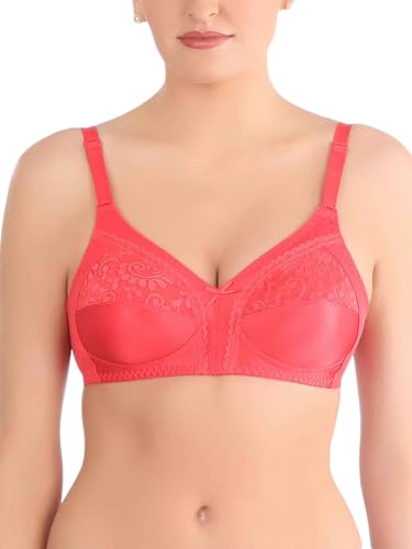 Image of Triumph Claudette Classics Women Bra | Non Wired, Non Padded | Cups with lace | Full Coverage, Cut & Sew | Soft and Breathable Fabric | All-Day Comfort | Pack of 1