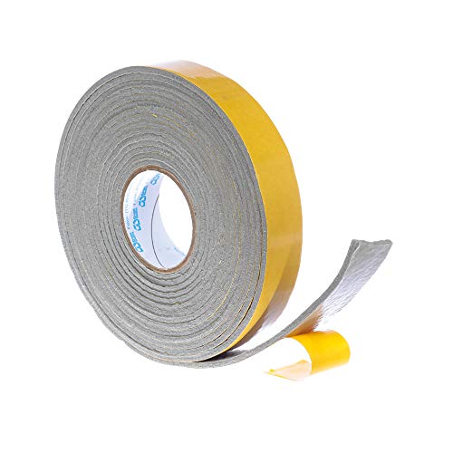 Feltro Adesivo em Rolo Cinza 2,5cm x 5m x 3mm EngeDom 1669