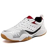 Unisex-Badmintonschuhe, leichte, atmungsaktive Badmintonschuhe für Männer, Frauen, Jungen und Mädchen