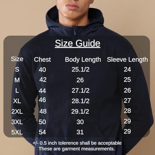 Image of REPUBLIC Cotton Fleece Regular Fit Hooded Sweatshirt Full Sleeves Solid Jumper Sweatshirt for Men