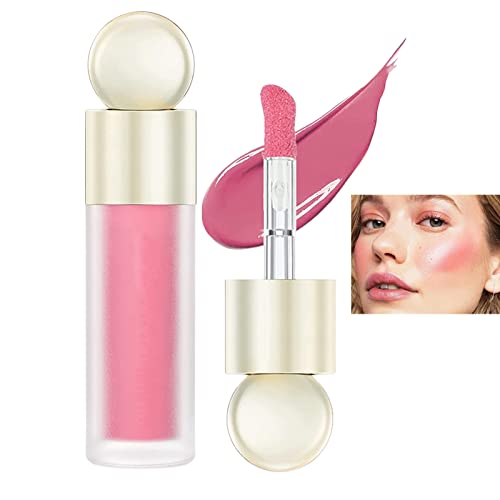 Rosarden-Liquid Blush-Red Matte Blush- Liquid Blush For Cheeks-Creamy Liquid Blush Makeup-Quick Dry, Not Sticky- Long Lasting Face Blush-Cream Blush Stick For Cheeks-Strawberry Blush #TOP18