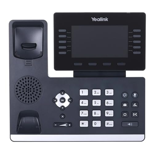 Image of Yealink T54W IP Phone, 16 VoIP Accounts. 4.3-Inch Color Display. USB 2.0, 802.11ac Wi-Fi, Dual-Port Gigabit Ethernet, 802.3af PoE, Power Adapter Not Included (SIP-T54W) (Pack of 5)