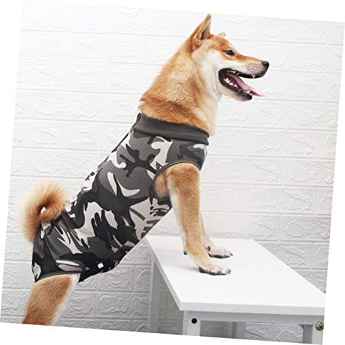 Ropa Quirúrgica Elástica y Transpirable para Perros XL miniatura 2