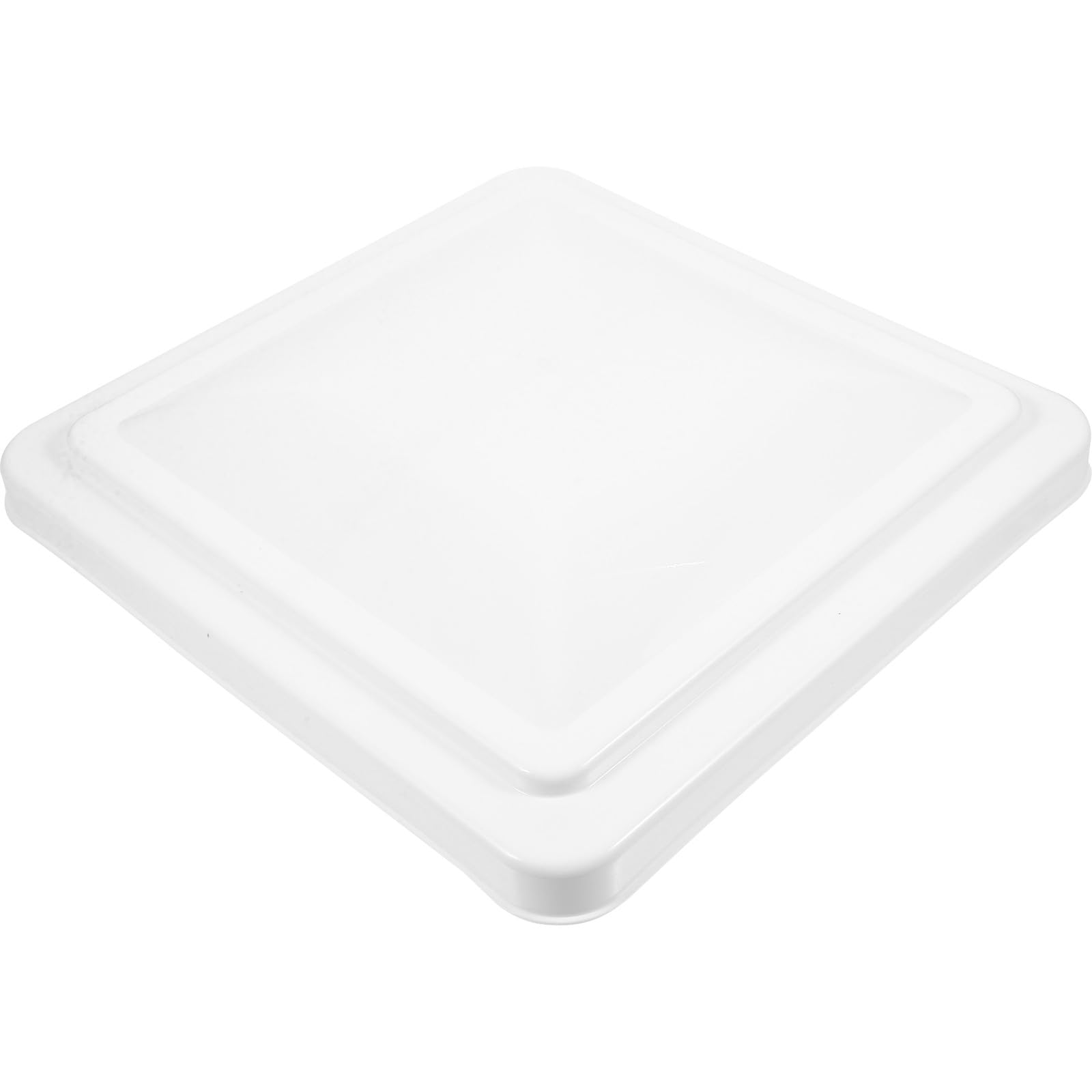 Copertura per Ventilazione Tetto Camper Bianco in Plastico da 14x14 Pollici, Design Moderno e Funzionale per Isolamento Termico e Aerazione Ottimale del Tetto Rv