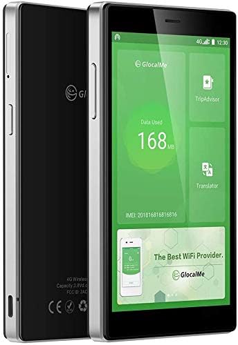 Amazon Co Jp Glocalme G4 Pro 公式販売 Black 黒 モバイル Wifi ルーター Simフリー 1 0gb分のグローバルデータパック付き ポケットwifi 140を越える国や地域に対応 3900mah モバイルバッテリー 軽量 薄型 大画面 パソコン 周辺機器