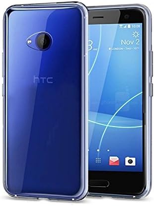 Tektide Case for HTC U11 Life, [Invisible Armor] Xtreme Slim, Clear, Soft, Drop Protection TPU Rubber Bumper Case/Back Cover