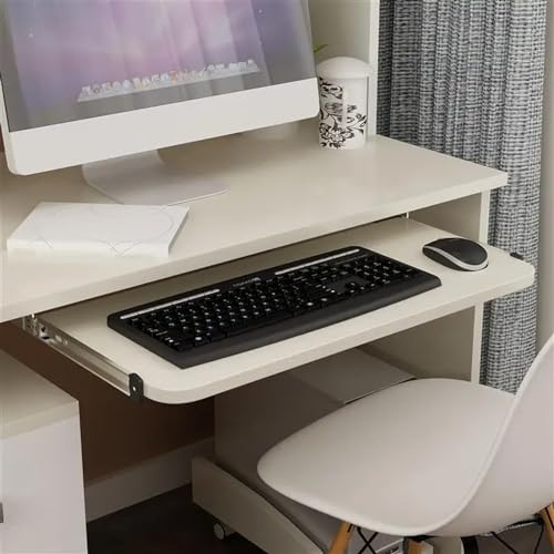 Rail de tiroir pour clavier de bureau suspendu coulissant en acier - 3