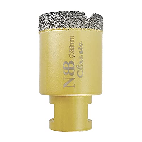 NBB vacuum brazed diamond hole saw with M14, Classic Golden type