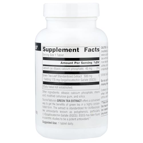 ソースナチュラルズ 緑茶エキス 500mg 120粒