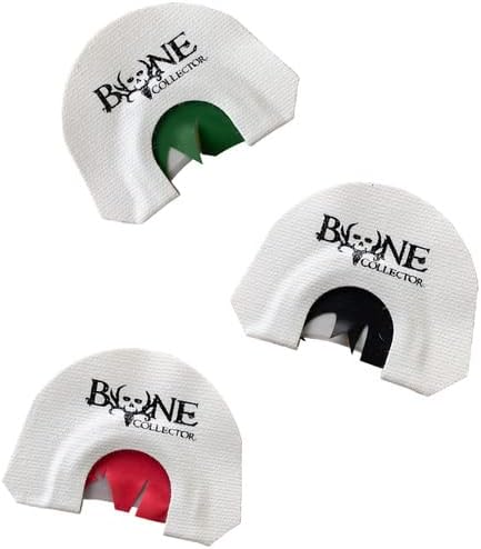 Bone Collector Game Calls Flop Stopper Triple Reed Turkey Mouth Call Variety Pack - Precision Performance Trio for Enhanced Hunting Success