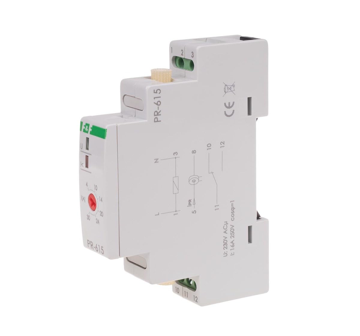 Relé de prioridad 4-30A 1Z PR-615 f&f 5908312596301