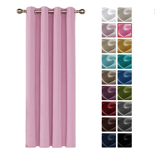  Deconovo Rideaux Rose à Oeillets Thermique Iso...