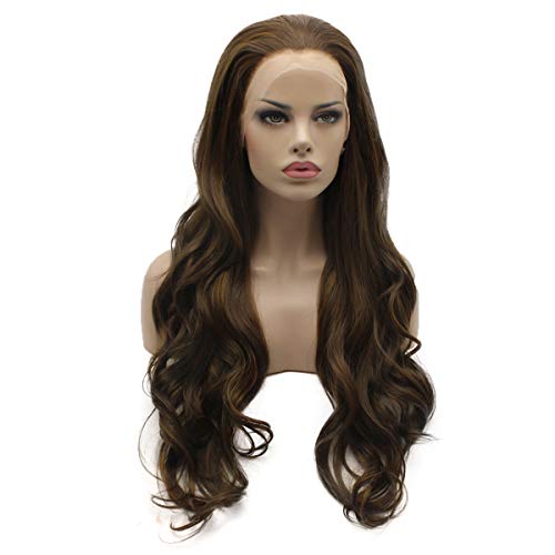 Lushy Wavy 26inch Synthetic Lace Front Two Mix Wigs