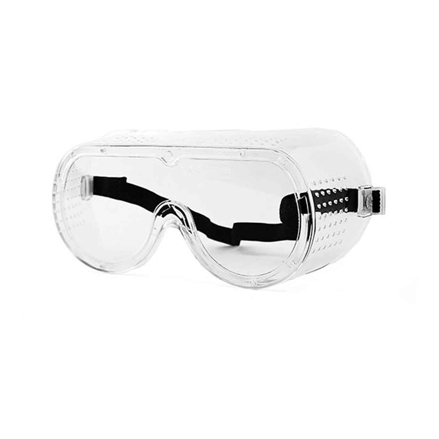 Acan Tradineur - Pack de 6 Gafas de seguridad, protector de ojos, prevención y seguridad - Fabricado en PVC - No protegen contra los rayos UV – 7 x 15,5 x 5,5 cm