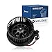 KELOKE Front Blower Motor AC Fan Compatible with 2008-2015 Mercedes-Benz C230 250 300 350, E300 350, GLK250 350, C63 AMG, E63 AMG, SLS AMG, with Fan Cage, Replace# 700248