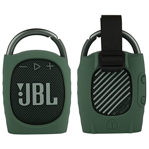 TXEsign �V���R���P�[�X JBL Clip 4�Ή� - �|�[�^�u���~�j�X�s�[�J�[�X�^���h�A�b�v�ی�L�����[�P�[�X�J�o�[ JBL Clip 4�p (�O���[��)