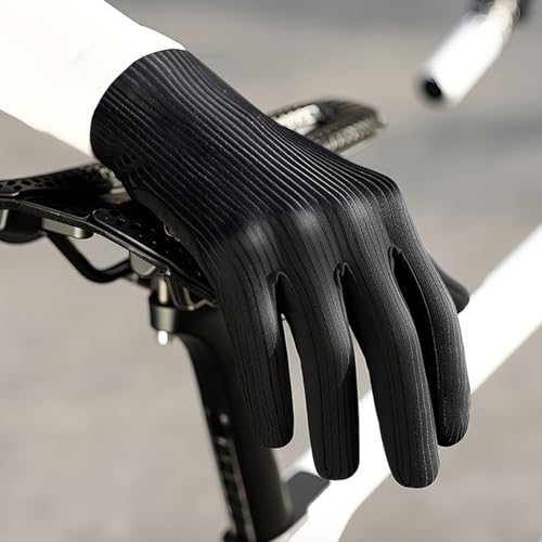 Gants de cyclisme rembourrés silicone anti-chocs et anti-UV pour vélo de route et VTT - 3