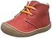 Pololo Unisex-Kinder Juan Wollfleece-Futter Bootsschuhe, Rot, 21 EU