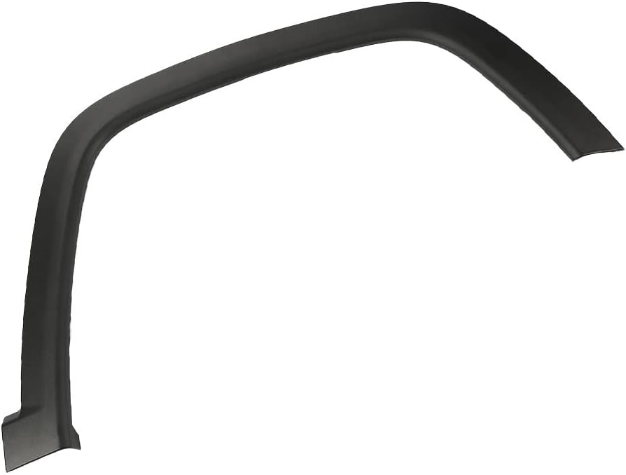 CHEDA Pocket Rivet Style Fender Flares, Compatible with 2015-2022 Jeep Renegade, Bolt-On Black Truck Wheel Cover Textured Front Left