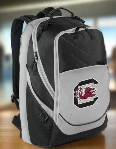 Image of Broad Bay University of South Carolina Backpack | Official USC Gamecocks Logo, Padded Laptop Computer Section, Premium 600D Nylon Fabric