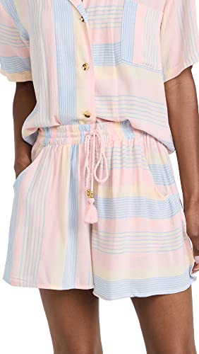 Pj Salvage Womens Loungewear Sunset Stripes Short Pajama Bottom, Multi, Small Us #TOP28