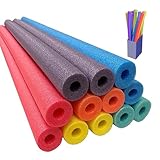 プールスポンジフロートスティック 2/6個セット – 水泳練習用スポンジ棒、浮力スティック、水上浮具、子供用水泳おもちゃ、親子で楽しむ水上おもちゃ、水上浮き球プール用スポンジ棒 2個セット（ランダムカラー）